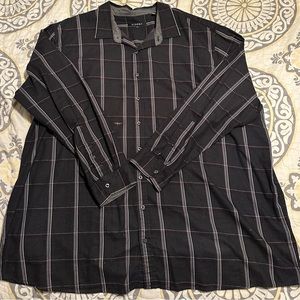 Synrgy casual dress shirt. Size 4XLT.